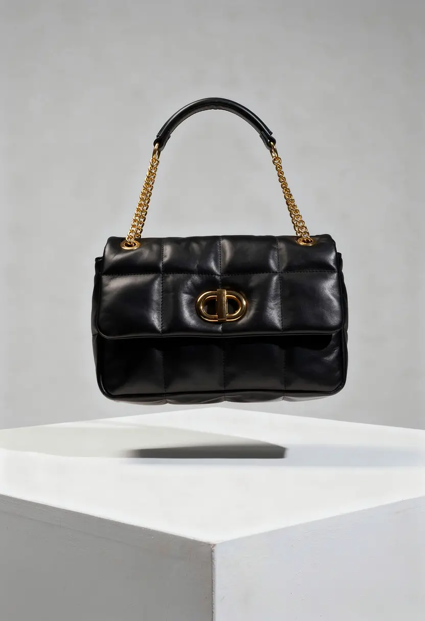 Quilted Chain Shoulder Bag